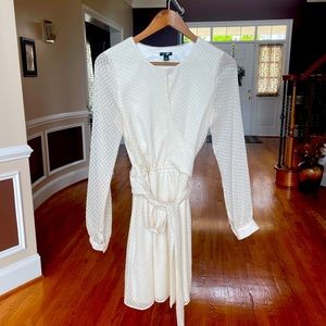 Ann Taylor White Dress Size 2